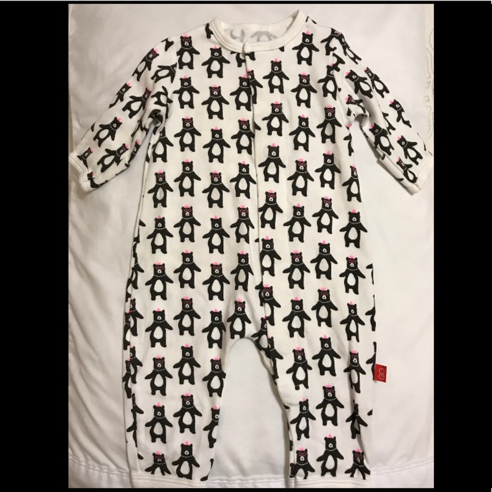 Magnetic Baby: Party Bear Coverall
